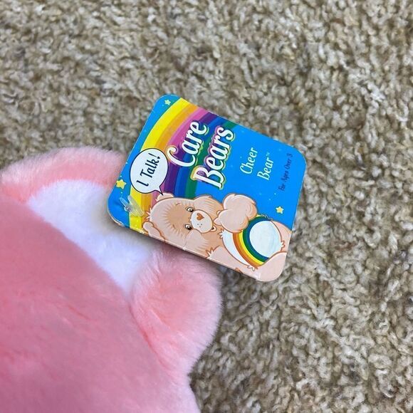 Nwt Vtg 2004 Care Bears Large Stuffed Pink Toy Bear Cheer Jumbo Plush Animal 25” - Picture 8 of 8